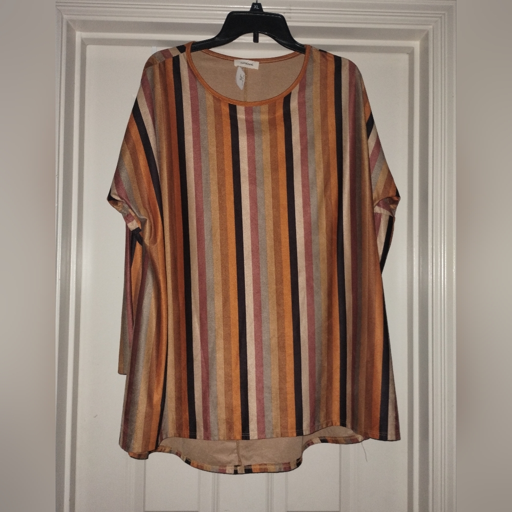 NWT Long sleeve striped tunic.